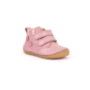 FRODDO - Átmeneti, magasszárú, bőr gyerekcipő - rózsaszín