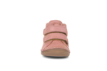 FRODDO – Átmeneti, magasszárú, dupla tépőzáras bőr gyerekcipő – rózsaszín