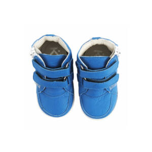 Azaga - cipzáros talpú cipő az első lépésekhez - zárt bokacipő - kék