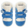 Azaga - Cipzáros talpú cipő az első lépésekhez - zárt bokacipő winter - kék