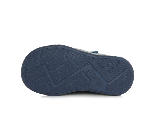 Ponte20 – Szupinált átmeneti bőrcipő - kék, csillag