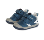 Ponte20 – Szupinált átmeneti bőrcipő – kék, csillag