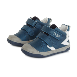 Ponte20 – Szupinált átmeneti bőrcipő - kék, csillag