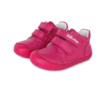 D.D.Step – Átmeneti zárt gyerekcipő – bőr, barefoot – pink